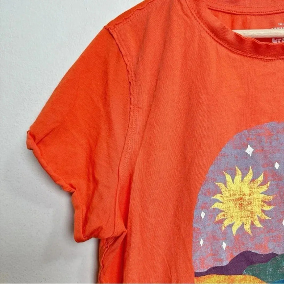 Anthropologie Womens Size Xsmall Graphics and  Grain Force of Nature Tee - Picture 7 of 12